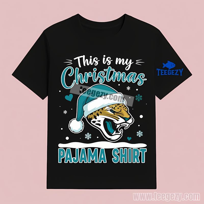 Jacksonville Jaguars This Is My Christmas Pajama Classic T-Shirt Jacksonville Jaguars This Is My Christmas Pajama Classic T-Shirt