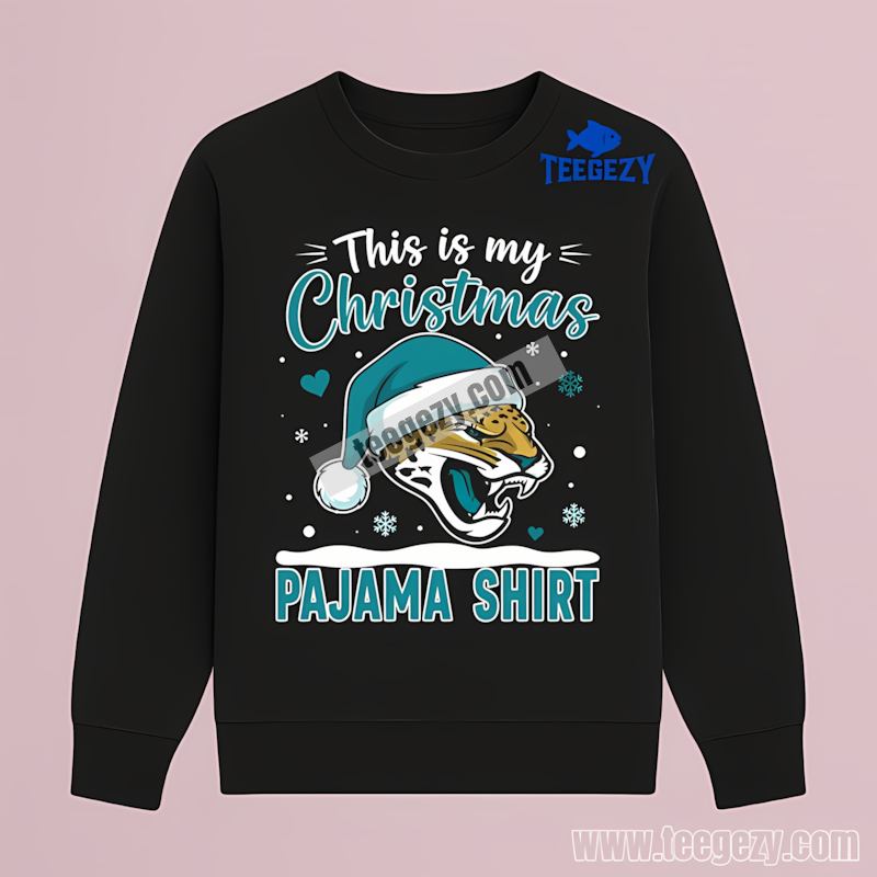 Jacksonville Jaguars This Is My Christmas Pajama Classic Long Sleeve Jacksonville Jaguars This Is My Christmas Pajama Classic Long Sleeve