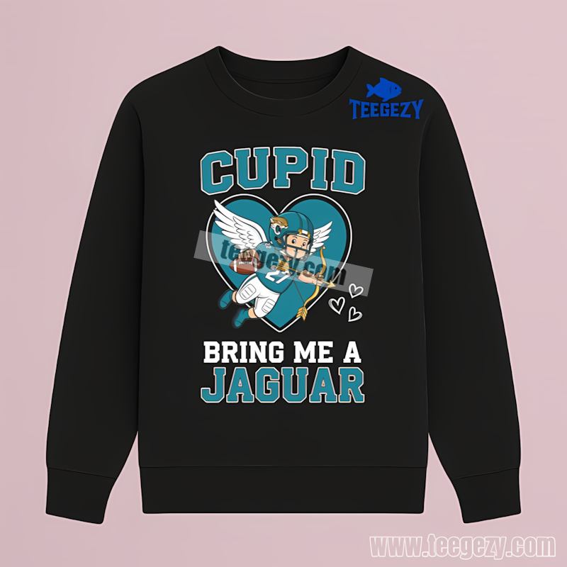 Jacksonville Jaguars Valentines Cupid Bring Me A Cardinal Classic Long Sleeve Jacksonville Jaguars Valentines Cupid Bring Me A Cardinal Classic Long Sleeve