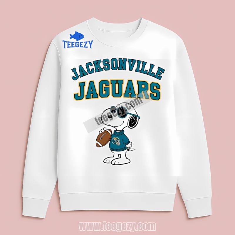 Jacksonville Jaguars Vs Cool Snoopy Adults Long Sleeve Jacksonville Jaguars Vs Cool Snoopy Adults Long Sleeve