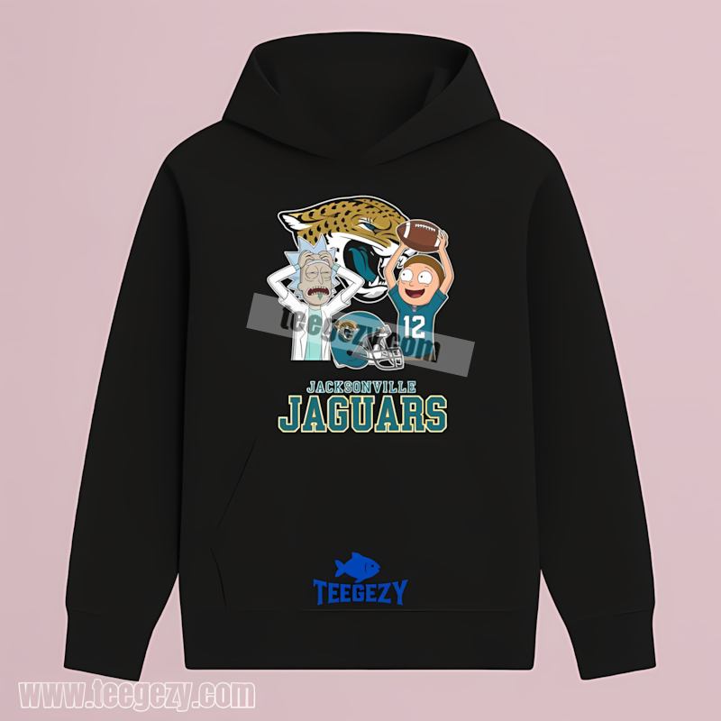 Jacksonville Jaguars Vs Rick And Morty Classic Hoodie Jacksonville Jaguars Vs Rick And Morty Classic Hoodie