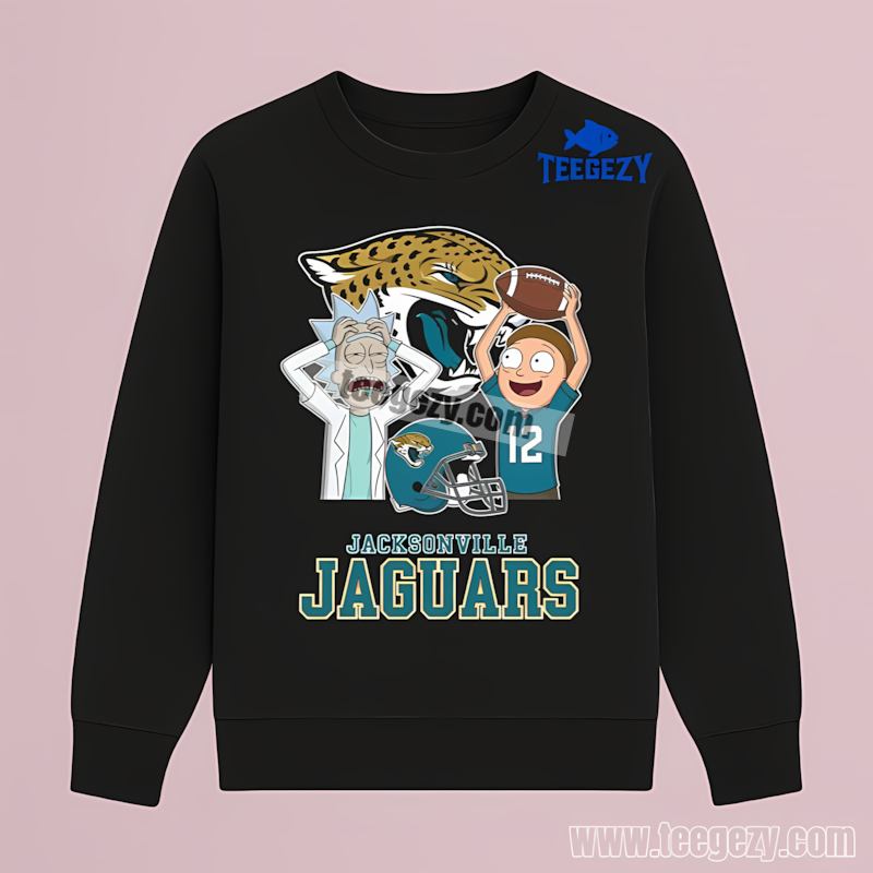 Jacksonville Jaguars Vs Rick And Morty Classic Long Sleeve Jacksonville Jaguars Vs Rick And Morty Classic Long Sleeve