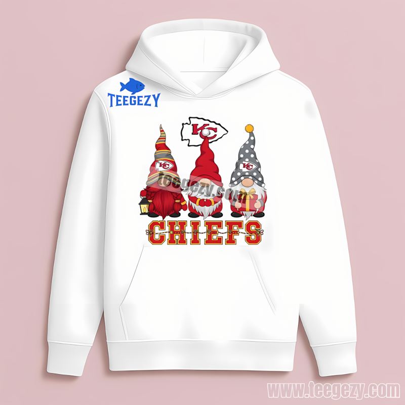 Kansas City Chiefs Christmas Gnomes Festive Hoodie Kansas City Chiefs Christmas Gnomes Festive Hoodie