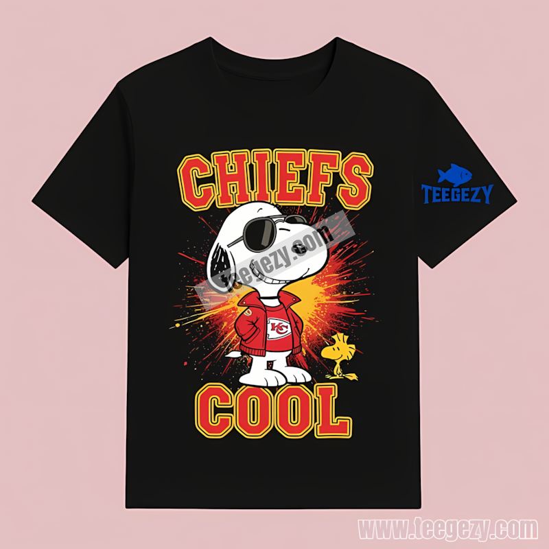 Kansas City Chiefs Cool Snoopy Game Day T-Shirt Kansas City Chiefs Cool Snoopy Game Day T-Shirt