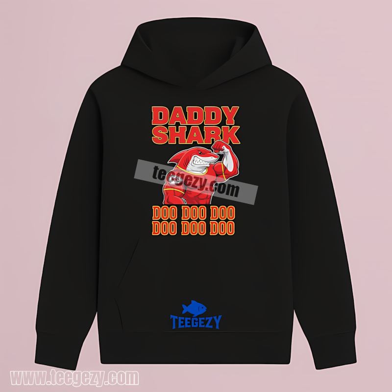 Kansas City Chiefs Daddy Shark Funny Classic Hoodie Kansas City Chiefs Daddy Shark Funny Classic Hoodie