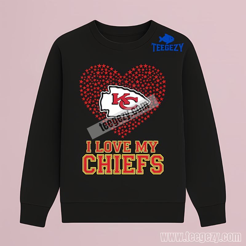 Kansas City Chiefs Heart Fan Love Classic Long Sleeve Kansas City Chiefs Heart Fan Love Classic Long Sleeve