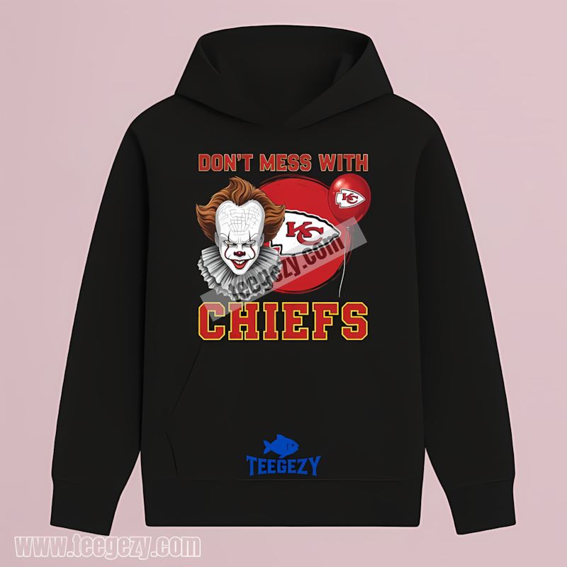 Kansas City Chiefs Pennywise Halloween Creepy Hoodie Kansas City Chiefs Pennywise Halloween Creepy Hoodie