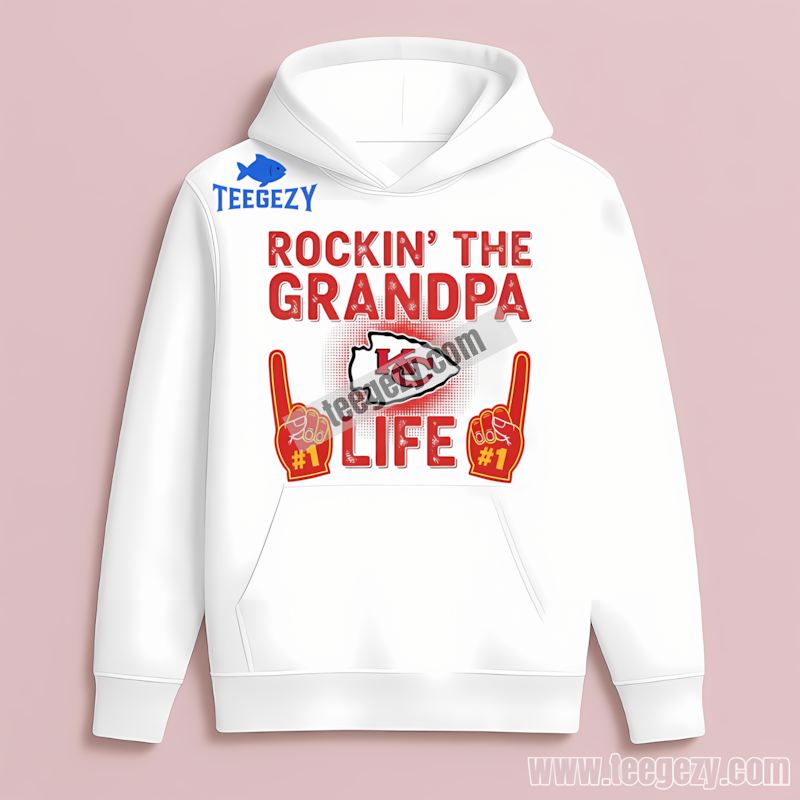 Kansas City Chiefs Rockin The Grandpa Life Hoodie Kansas City Chiefs Rockin The Grandpa Life Hoodie