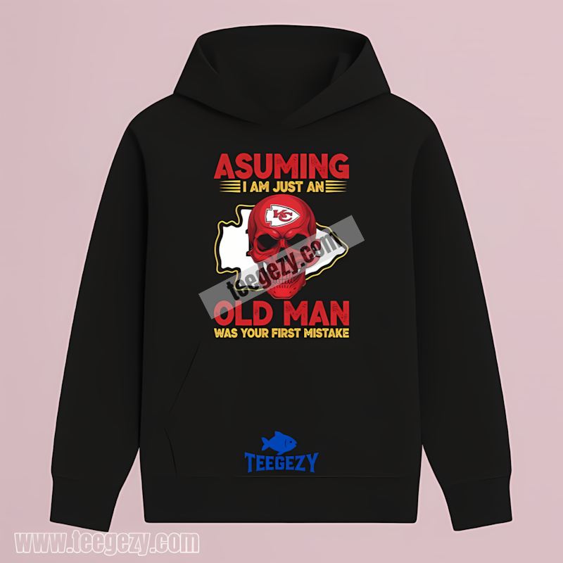 Kansas City Chiefs Skull Old Man Fan Trendy Hoodie Kansas City Chiefs Skull Old Man Fan Trendy Hoodie