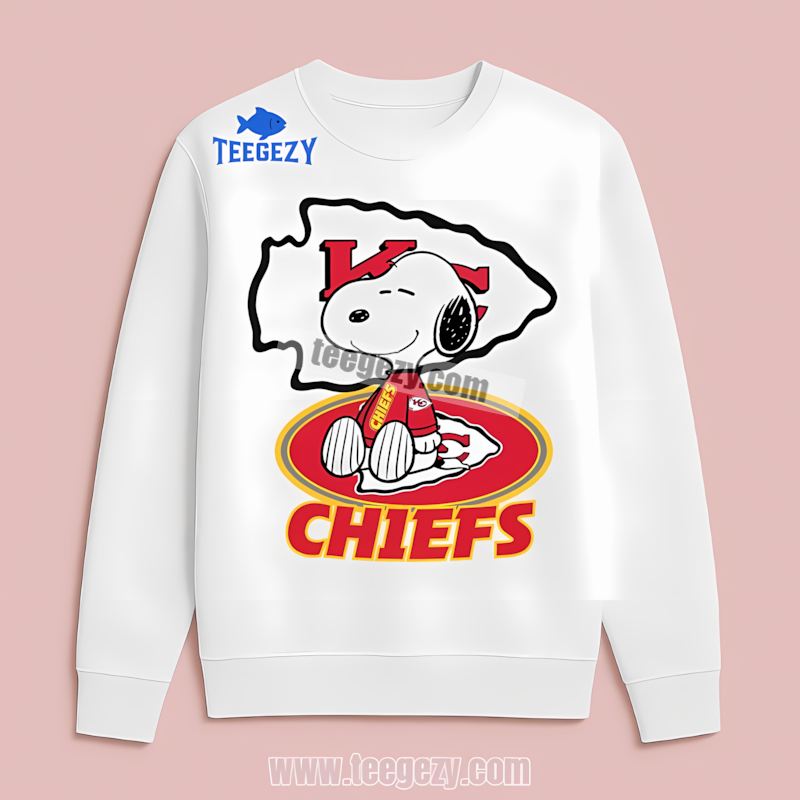 Kansas City Chiefs Snoopy Arm Tattoo Vintage Long Sleeve Kansas City Chiefs Snoopy Arm Tattoo Vintage Long Sleeve