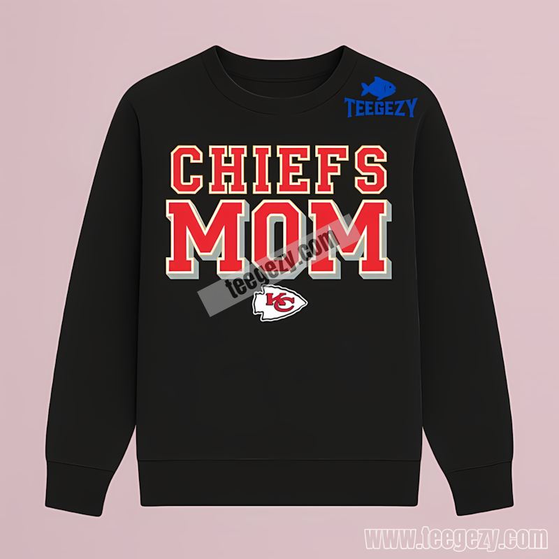 Kansas City Chiefs Stylish Mom Fan Trendy Long Sleeve Kansas City Chiefs Stylish Mom Fan Trendy Long Sleeve