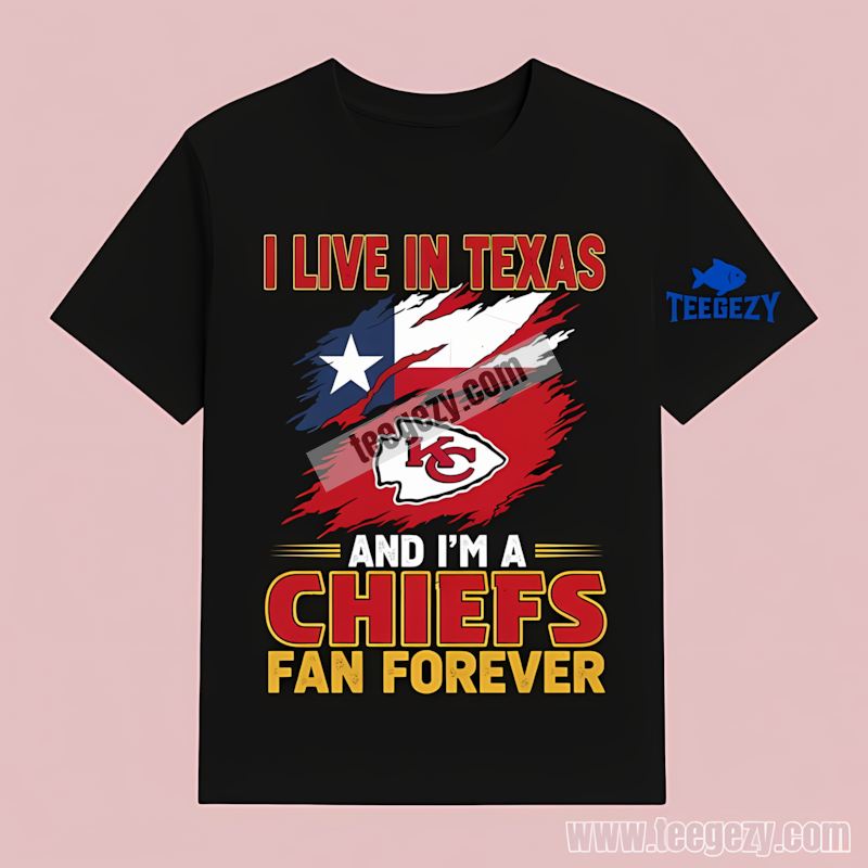 Kansas City Chiefs Texas Fan Forever Cotton T-Shirt Kansas City Chiefs Texas Fan Forever Cotton T-Shirt