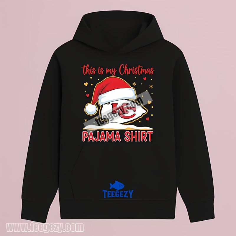 Kansas City Chiefs This Is My Christmas Pajama Graphic Hoodie Kansas City Chiefs This Is My Christmas Pajama Graphic Hoodie