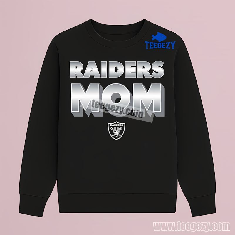 Las Vegas Raiders Mom Fan Trendy Long Sleeve Las Vegas Raiders Mom Fan Trendy Long Sleeve