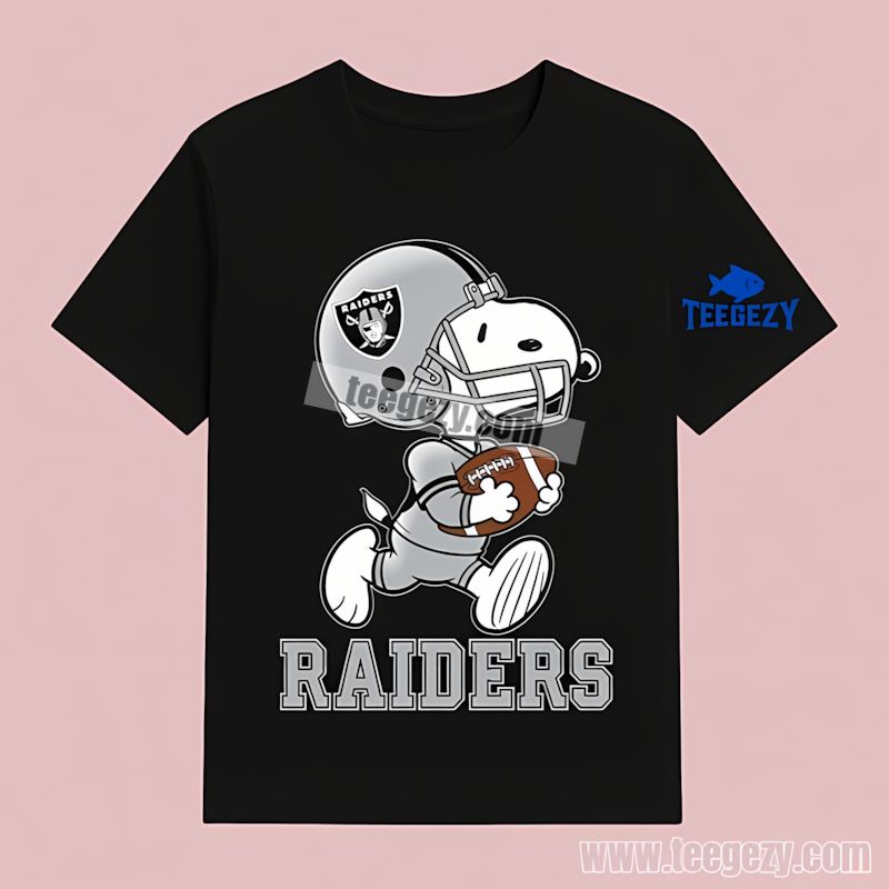 Las Vegas Raiders Snoopy Cool Cotton Shirt Las Vegas Raiders Snoopy Cool Cotton Shirt