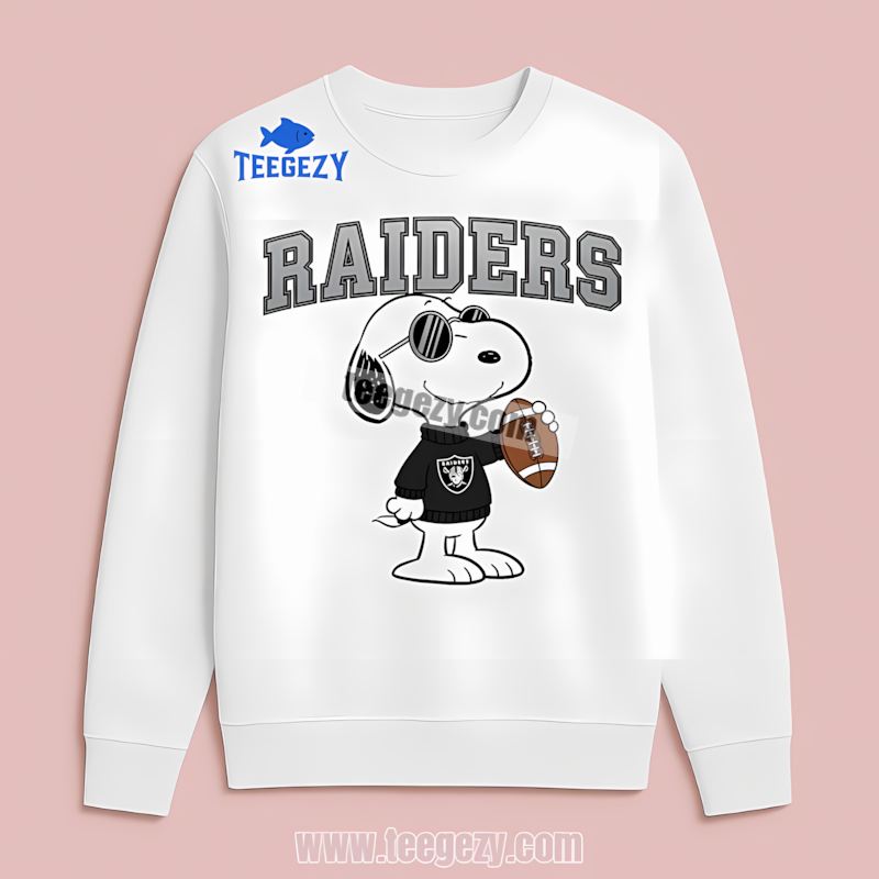 Las Vegas Raiders Vs Cool Snoopy Trendy Long Sleeve Las Vegas Raiders Vs Cool Snoopy Trendy Long Sleeve