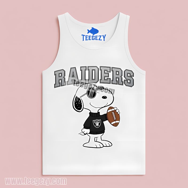 Las Vegas Raiders Vs Cool Snoopy Trendy Tanktop Las Vegas Raiders Vs Cool Snoopy Trendy Tanktop