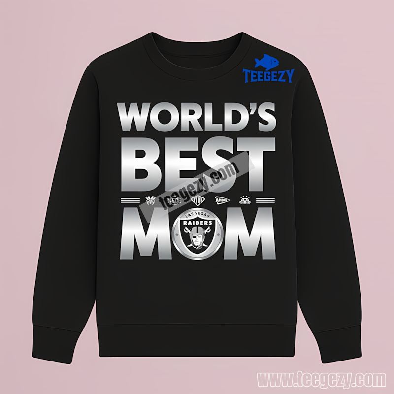Las Vegas Raiders Worlds Best Mom Classic Long Sleeve Las Vegas Raiders Worlds Best Mom Classic Long Sleeve