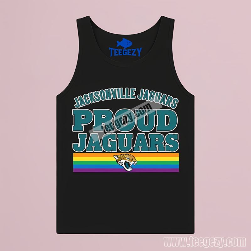 Lgbt Pride With Jacksonville Jaguars Spirit Unisex Tanktop Lgbt Pride With Jacksonville Jaguars Spirit Unisex Tanktop