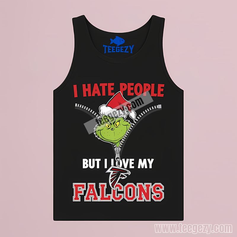 Love My Atlanta Falcons Grinch Tanktop Love My Atlanta Falcons Grinch Tanktop