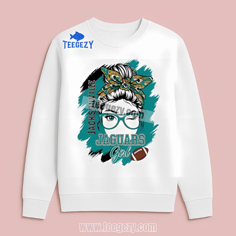 Proud Jacksonville Jaguars Girl Unisex Long Sleeve For Fans Proud Jacksonville Jaguars Girl Unisex Long Sleeve For Fans