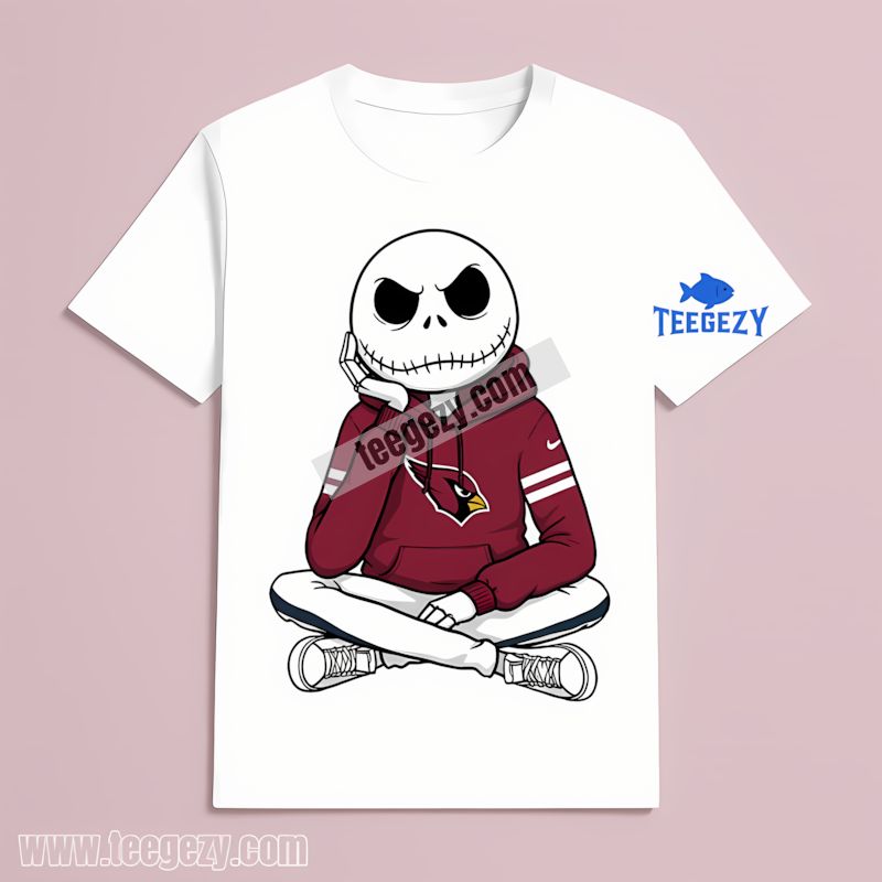 Relaxed Jack Skellington Arizona Cardinals Hoodie T-Shirt Relaxed Jack Skellington Arizona Cardinals Hoodie T-Shirt