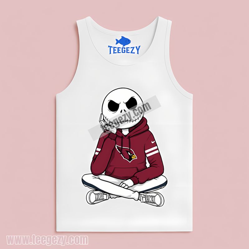 Relaxed Jack Skellington Arizona Cardinals Hoodie Tanktop Relaxed Jack Skellington Arizona Cardinals Hoodie Tanktop