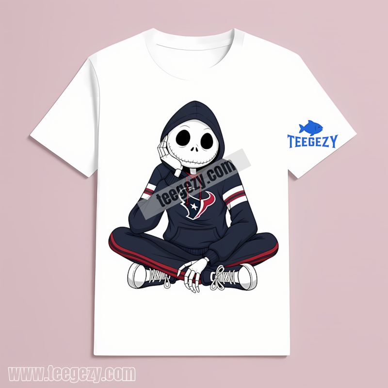 Relaxed Jack Skellington Houston Texans Hoodie T-Shirt Relaxed Jack Skellington Houston Texans Hoodie T-Shirt