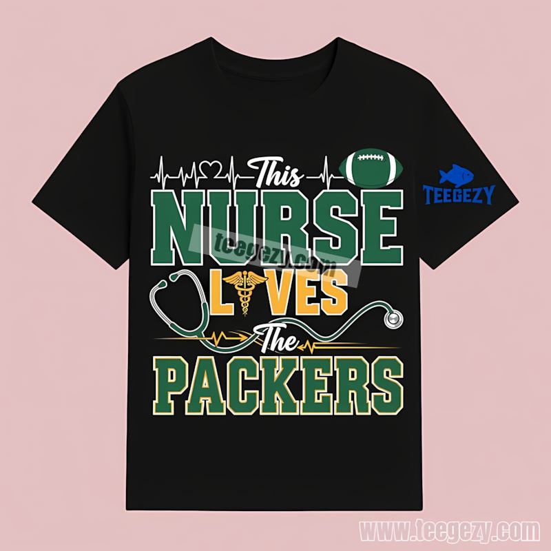 This Nurse Loves Green Bay Packers T-Shirt Regular This Nurse Loves Green Bay Packers T-Shirt Regular