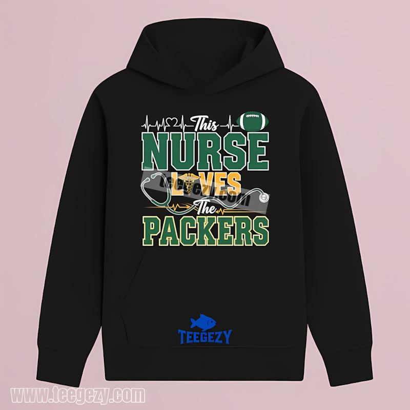 This Nurse Loves Green Bay Packers Hoodie Regular This Nurse Loves Green Bay Packers Hoodie Regular