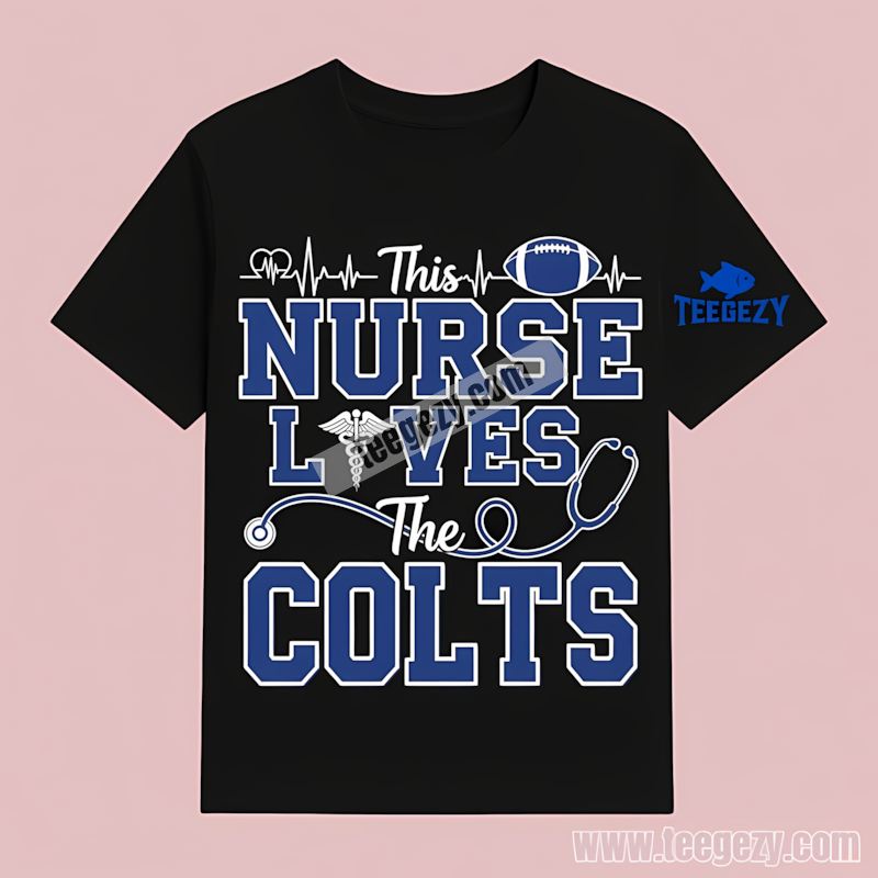 This Nurse Loves The Indianapolis Colts Retro Shirt