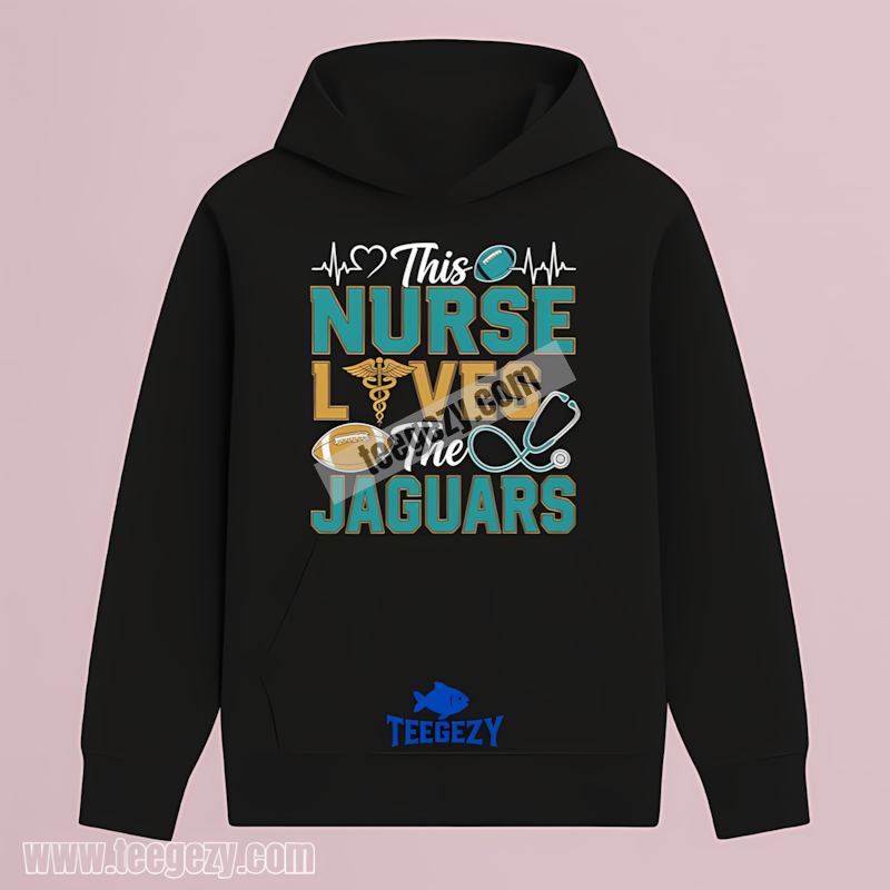 This Nurse Loves The Jacksonville Jaguars Retro Hoodie This Nurse Loves The Jacksonville Jaguars Retro Hoodie