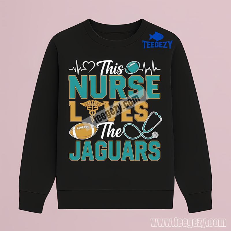 This Nurse Loves The Jacksonville Jaguars Retro Long Sleeve This Nurse Loves The Jacksonville Jaguars Retro Long Sleeve