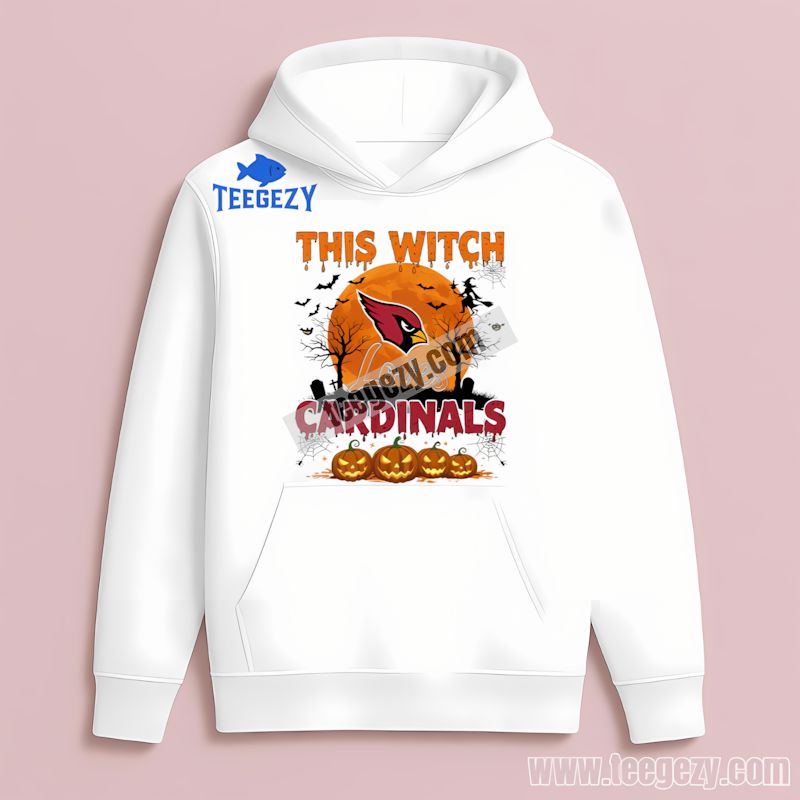 This Witch Loves Arizona Cardinals Halloween Hoodie This Witch Loves Arizona Cardinals Halloween Hoodie