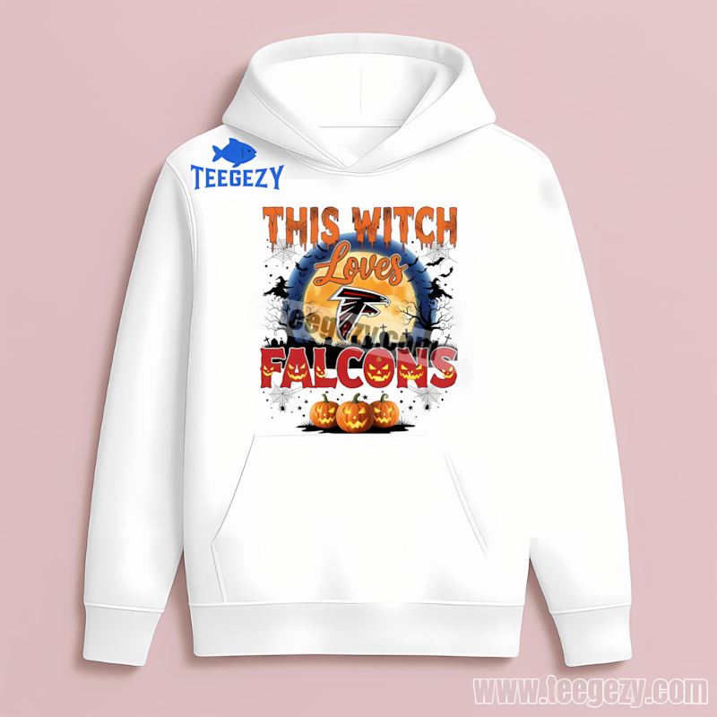 This Witch Supports Atlanta Falcons Hoodie This Witch Supports Atlanta Falcons Hoodie