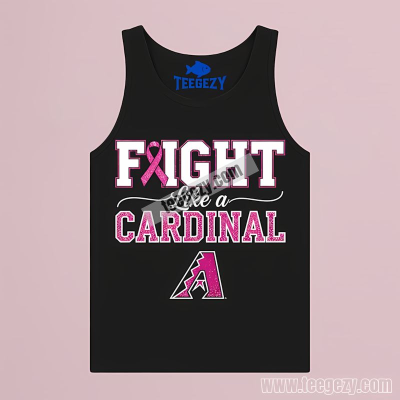 Arizona Diamondbacks Fight Like A Breast Cancer Awareness Adults Tanktop Arizona Diamondbacks Fight Like A Breast Cancer Awareness Adults Tanktop