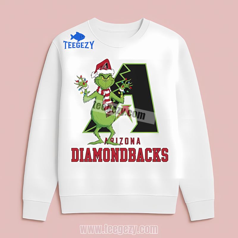 Arizona Diamondbacks Grinch Christmas Festive Long Sleeve Arizona Diamondbacks Grinch Christmas Festive Long Sleeve