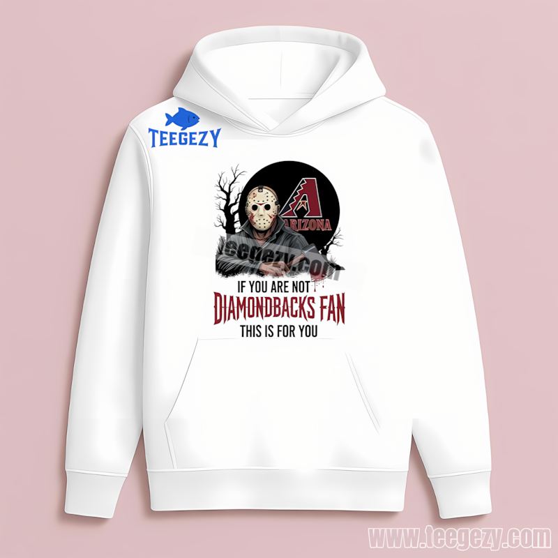 Arizona Diamondbacks Jason Voorhees Adults Halloween Hoodie Arizona Diamondbacks Jason Voorhees Adults Halloween Hoodie