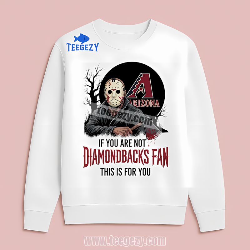 Arizona Diamondbacks Jason Voorhees Adults Halloween Long Sleeve Arizona Diamondbacks Jason Voorhees Adults Halloween Long Sleeve