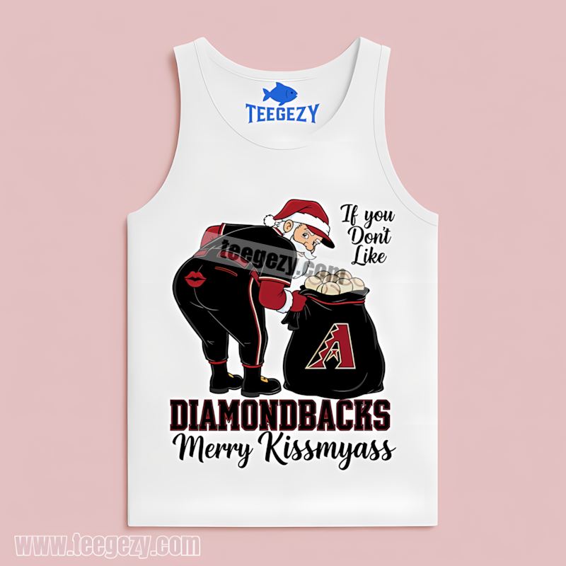 Arizona Diamondbacks Merry Kissmyass Santa Funny Classic Tanktop Arizona Diamondbacks Merry Kissmyass Santa Funny Classic Tanktop