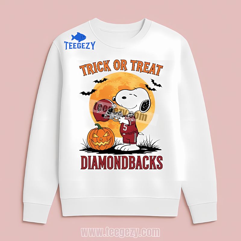 Arizona Diamondbacks Snoopy Trick Or Treat Halloween Sports Long Sleeve Arizona Diamondbacks Snoopy Trick Or Treat Halloween Sports Long Sleeve