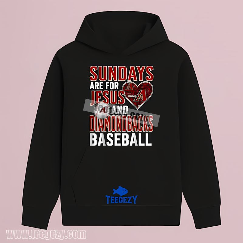 Arizona Diamondbacks Sundays Are For Jesus Baseball Vintage Hoodie Arizona Diamondbacks Sundays Are For Jesus Baseball Vintage Hoodie