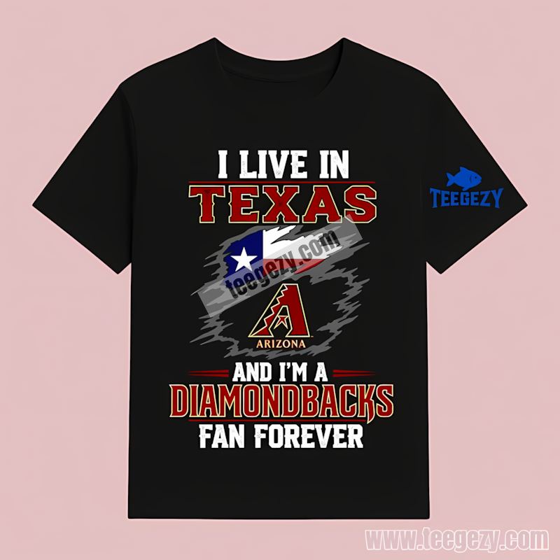 Arizona Diamondbacks Texas Fan Forever Adults T-Shirt Arizona Diamondbacks Texas Fan Forever Adults T-Shirt