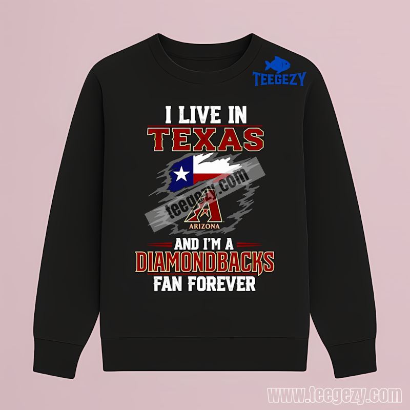 Arizona Diamondbacks Texas Fan Forever Adults Long Sleeve Arizona Diamondbacks Texas Fan Forever Adults Long Sleeve