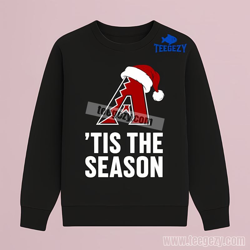Arizona Diamondbacks Tis The Season Christmas Graphic Long Sleeve Arizona Diamondbacks Tis The Season Christmas Graphic Long Sleeve