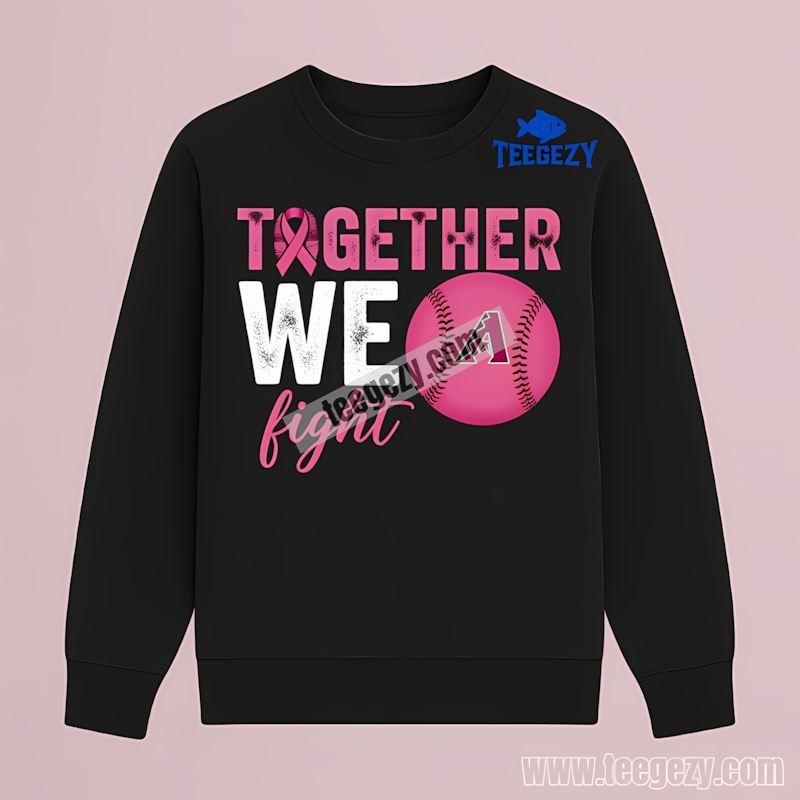Arizona Diamondbacks Together We Fight Breast Cancer Awareness Long Sleeve Arizona Diamondbacks Together We Fight Breast Cancer Awareness Long Sleeve