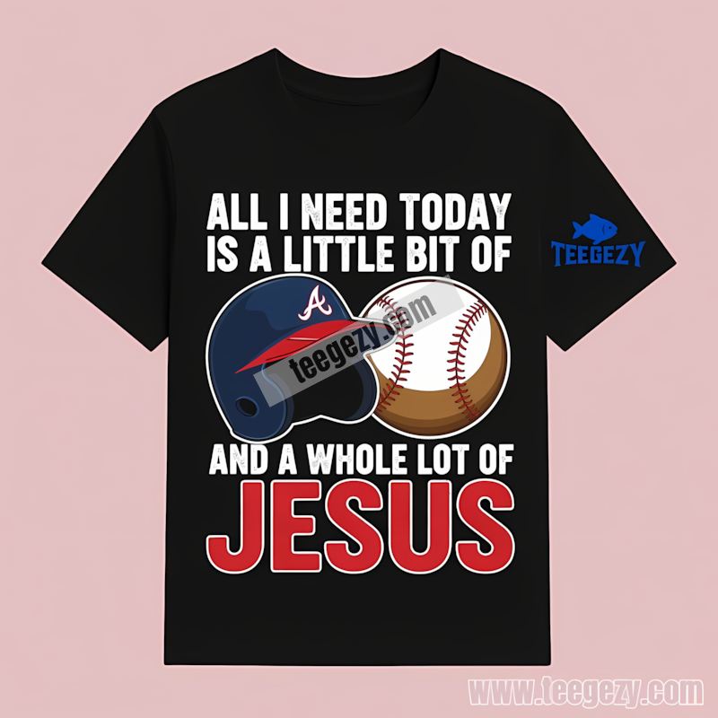Atlanta Braves Baseball And Jesus Faith Classic T-Shirt Atlanta Braves Baseball And Jesus Faith Classic T-Shirt