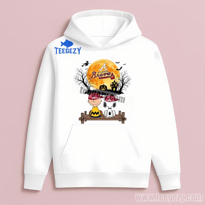 Atlanta Braves Halloween Charlie Brown Snoopy Trendy Hoodie Atlanta Braves Halloween Charlie Brown Snoopy Trendy Hoodie