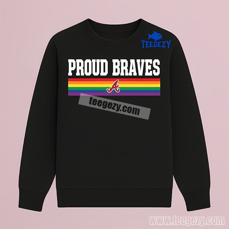 Atlanta Braves Lgbt Pride Rainbow Classic Long Sleeve Atlanta Braves Lgbt Pride Rainbow Classic Long Sleeve