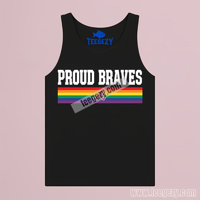 Atlanta Braves Lgbt Pride Rainbow Classic Tanktop Atlanta Braves Lgbt Pride Rainbow Classic Tanktop